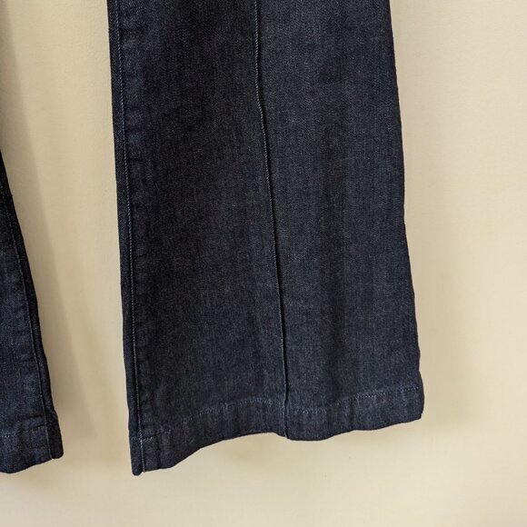 Polo Ralph Lauren Seamed Flare Trouser‎ Jeans High Rise Seafarer - Picture 3 of 16